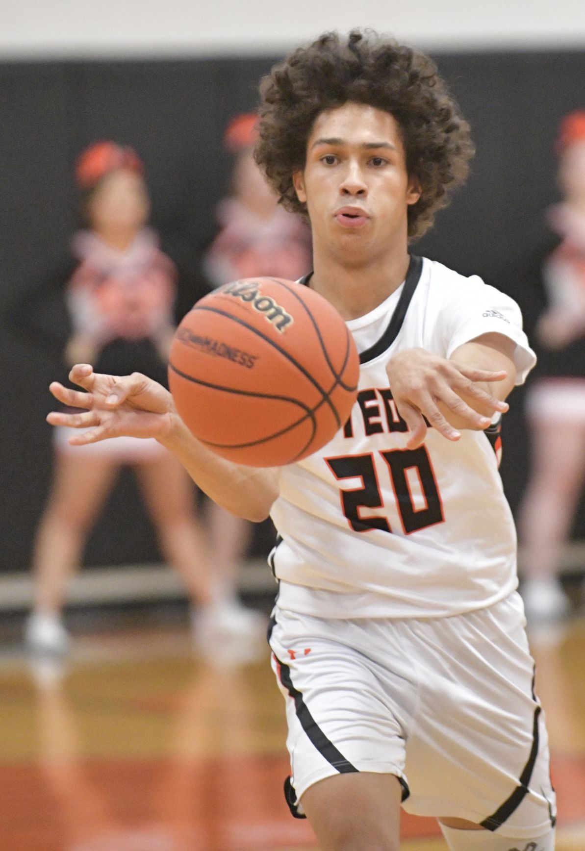 Marissa vs Lovejoy in a Class 1A boys regional basketball game